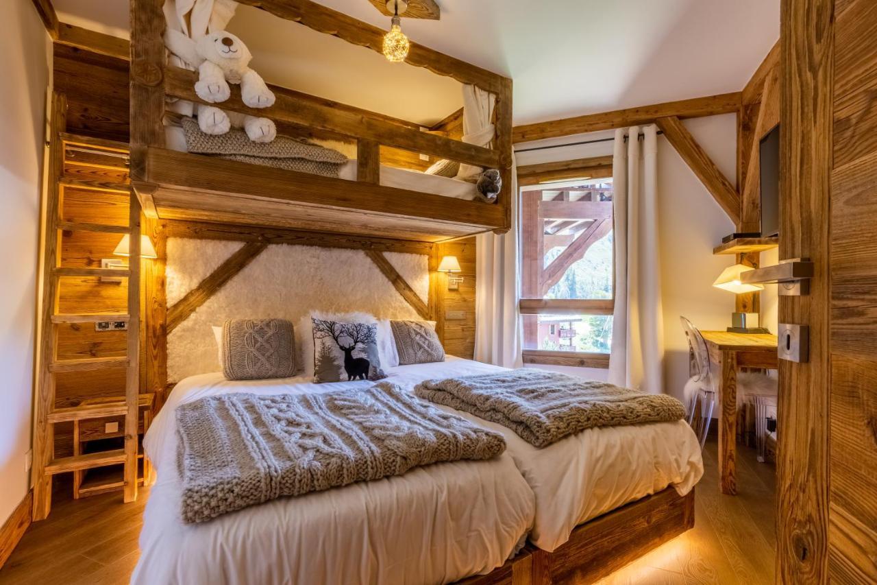 Arc 1950, Ambiance Chalet Luxe 5/7Pers Dans Residence 5* Skis Aux Pieds Avec Spa Les Arcs  Екстер'єр фото