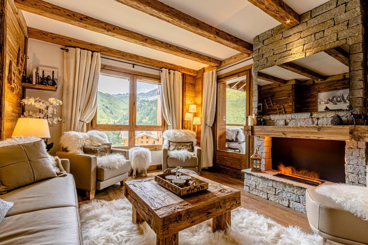 Arc 1950, Ambiance Chalet Luxe 5/7Pers Dans Residence 5* Skis Aux Pieds Avec Spa Les Arcs  Екстер'єр фото