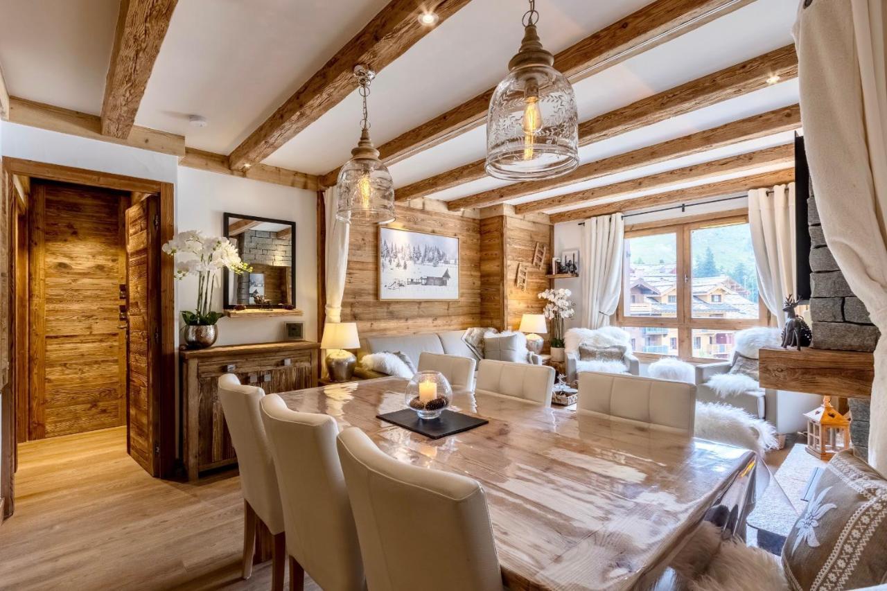Arc 1950, Ambiance Chalet Luxe 5/7Pers Dans Residence 5* Skis Aux Pieds Avec Spa Les Arcs  Екстер'єр фото