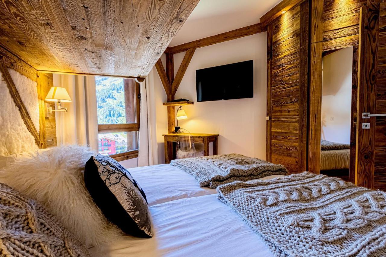 Arc 1950, Ambiance Chalet Luxe 5/7Pers Dans Residence 5* Skis Aux Pieds Avec Spa Les Arcs  Екстер'єр фото