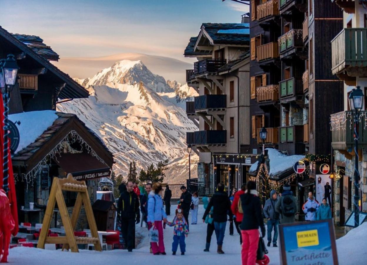 Arc 1950, Ambiance Chalet Luxe 5/7Pers Dans Residence 5* Skis Aux Pieds Avec Spa Les Arcs  Екстер'єр фото